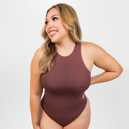 Izzy Crew Neck Shaping Bodysuit