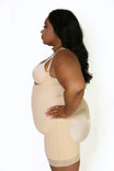 Mayra Thin Straps Zipper Front and Bottom Faja Shapewear