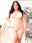 Mayra Thin Straps Zipper Front and Bottom Faja Shapewear