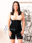 Mayra Thin Straps Zipper Front and Bottom Faja Shapewear