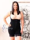 Mayra Thin Straps Zipper Front and Bottom Faja Shapewear