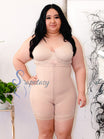 Dulce Strapless Zipper Bottom and Front Faja Shapewear
